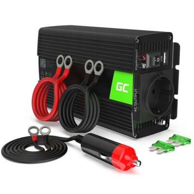 Green Cell Samochodowa Przetwornica Napięcia 12V