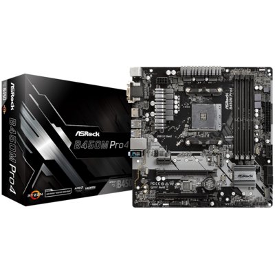 ASRock B450M Pro4