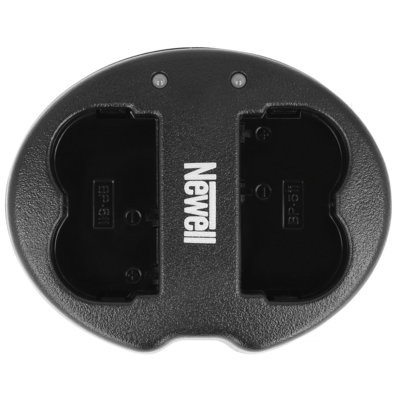 Newell Ładowarka do aparatu Ładowarka dwukanałowa SDC-USB do akumulatorów BP-511 NL1691