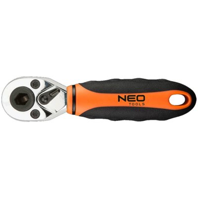 NEO-TOOLS grzechotka do końcówek i nasadek, 1/4'', , 08-501