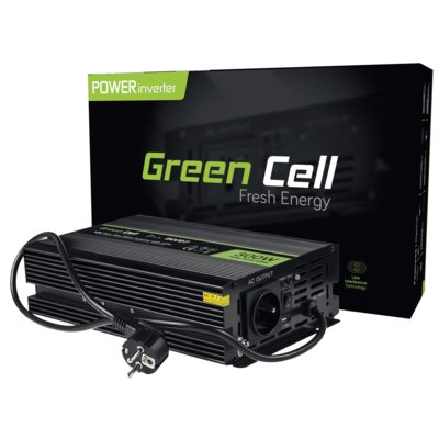 Green Cell Przetwornica Napięcia Green Cell Zasilacz UPS do Pieców i Pomp Centralnego Ogrzewania 300W INV07