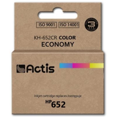 Actis Tusz KH-652CR (do drukarki Hewlett Packard, zamiennik HP652 F6V24AE standard 15ml trójkolorowy) EXPACSAHP0115