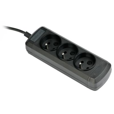 ActiveJet Przedłużacz 3gnu -1.5 m - Czarny 1 3gnu - 1,5m - C