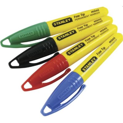 Stanley Zestaw markerów mini 4 szt.