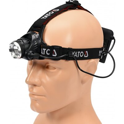 Yato LAMPA CZOŁOWA XM-L U2 CREE 10W YT-08591 ZYSKAJ RABAT 30 ZŁ YT-08591
