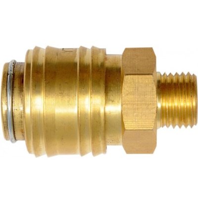 YATO Szybkozłącze gwint 1/4 zewnętrzny mosiądz - YT-24094