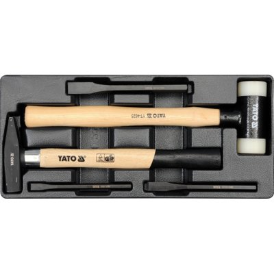 Yato ZESTAW NARZĘDZI DO SZUFLADY 5 PC Z MŁOTKAMI I PRZECINAKAMI YT-5540