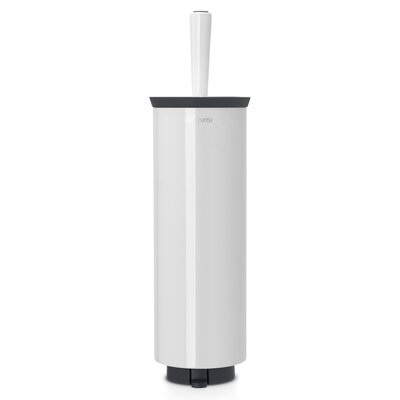 Brabantia Szczotka toaletowa w obudowie, mocowana do ściany Biały 483325