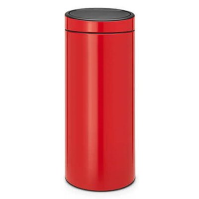 Brabantia kosz na odpady Touch Bin New 30L czerwony