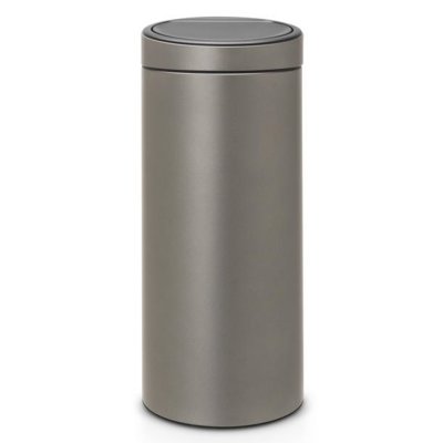 Brabantia Kosz Touch Bin New, platynowy, 30 l