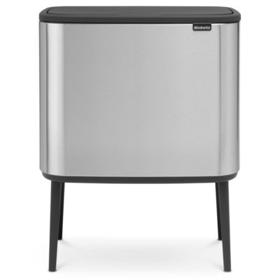 Brabantia Kosz na śmieci Bo Touch Bin 11 l + 23 l stal matowa FPP 316227