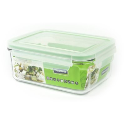 Glasslock Pojemnik kuchenny zielony, 1,1 l