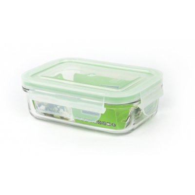 Glasslock Pojemnik kuchenny zielony, 400 ml