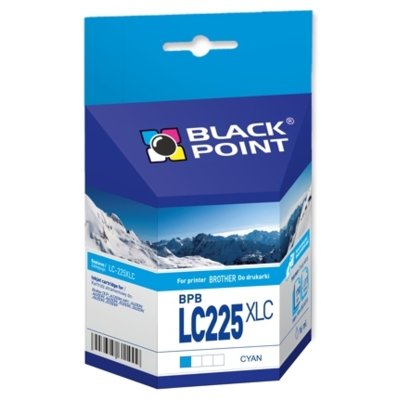 Black Point BPBLC225XLC zamiennik Brother LC-225XLC