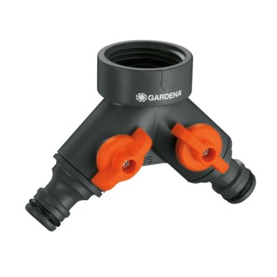 Gardena OGS zawór podwójny z gwintem 1 i adapterem 3/4 940 26)