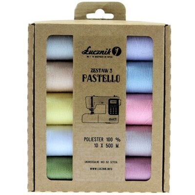 Łucznik Zestaw nici Pastello nr 3 Zestaw nici nr 3 Pastello