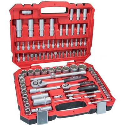 Dedra Zestaw kluczy nasadowych 17K094 94el HARTSSON TOOLS
