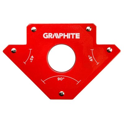 Graphite Spawalniczy kątownik magnetyczny 122 x 190 x 25 mm 56H903