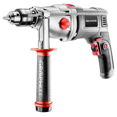 GRAPHITE ELE WIERTARKA UDAROWA 1050W UCHWYT KLUCZYKOWY 13MM OBROTY 0-3000 T 58G722 [8466495]