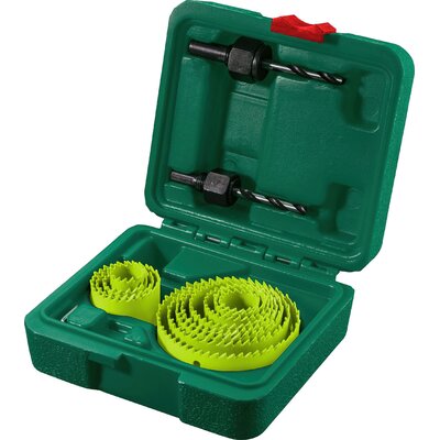 VERTO Zestaw otwornic, 14 szt. 60H954 Verto