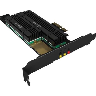 Karta PCIe 2xSSD M.2 Icybox IB-PCI215M2-HSL