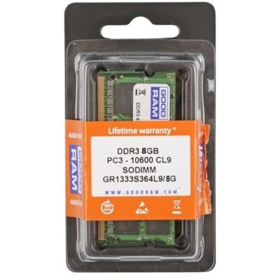 GoodRam 8GB GR1333S364L9/8G DDR3