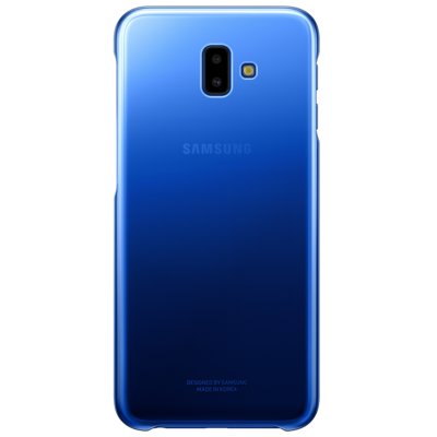Samsung Galaxy J6+ Gradation Cover niebieski EF-AJ610CLEGWW