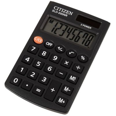 Kalkulator Kieszonkowy Sld-200Nr Citizen 8 Cyfrowy