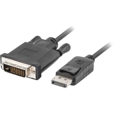 Lanberg DisplayPort 1.0m CA-DPDV-10CU-0010-BK