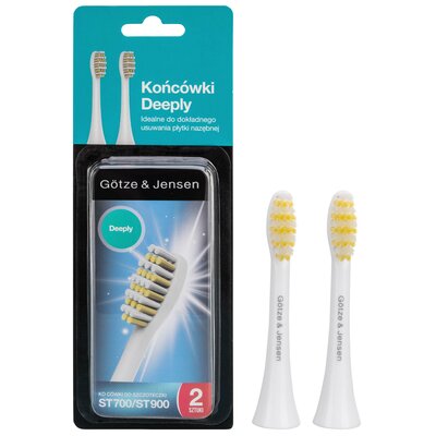 GÖTZE & JENSEN Końcówka szczoteczki DEEPLY STH3 (2 sztuki)