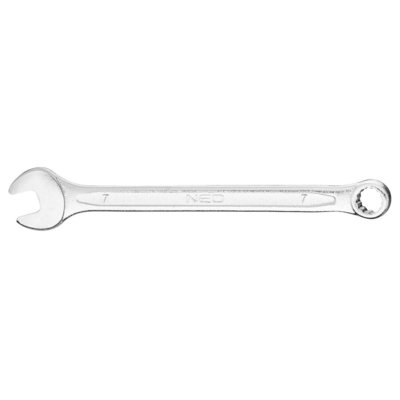 NEO-TOOLS Klucz płasko - oczkowy 7mm, , 09-707