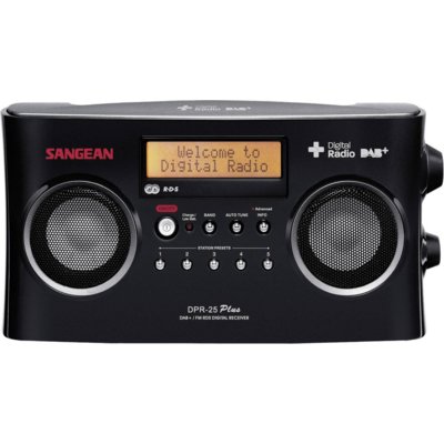 Sangean DPR-25 Czarne