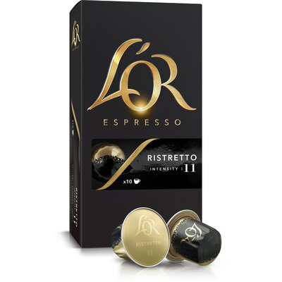 L'OR LOR Kapsułki z kawą L`OR RISTRETTO+ 40 zł na dzień dobry w Klubie MediaMarkt ! RISTRETTO