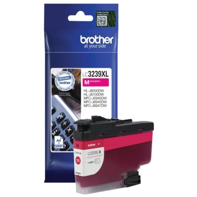BROTHER Tusz Brother do MFC J5945DW/MFC J6945DW/MFC J6947DW | magenta | 5000str LC3239XLM