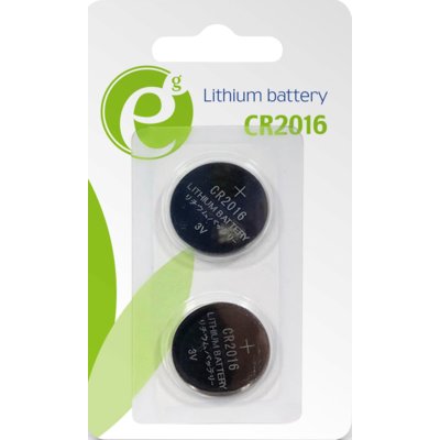 Gembird Bateria EG-BA-CR2016-01 2 szt.) EG-BA-CR2016-01 EG-BA-CR2016-01