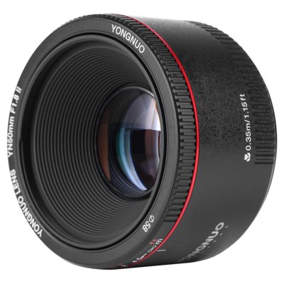 Yongnuo Auto Focus Lens  yn50 mm F1.8 II for Canon YN50mm F1.8 II C