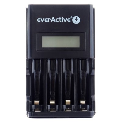 EverActive Ładowarka do akumulatorków Ni-MH AA/AAA NC-450, 4 kanały