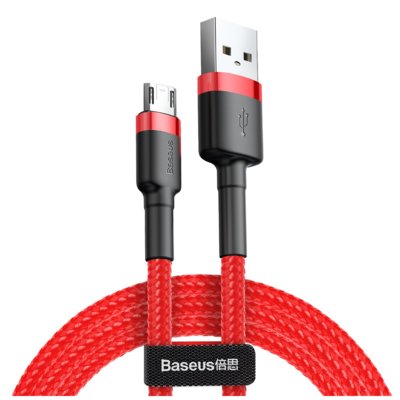Baseus Kabel USB Baseus Micro 1.5A 2 metry (CAMKLF-C09)