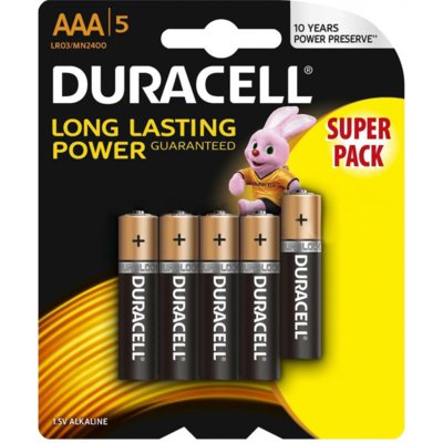 Duracell Bateria Basic LR03/AAA LR03 4+1 LR03 4+1