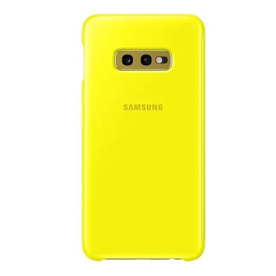 Samsung Samsung Clear View Cover do Galaxy S10e żółty EF-ZG970CYEGWW