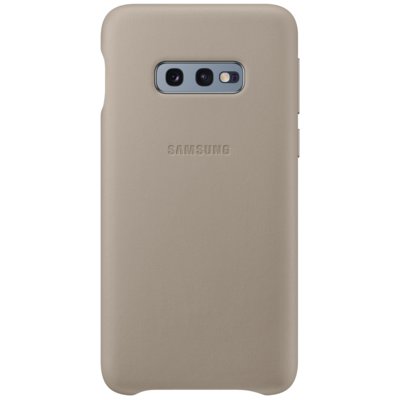 Samsung Leather View Cover do Galaxy S10e Szary EF-VG970LJEGWW