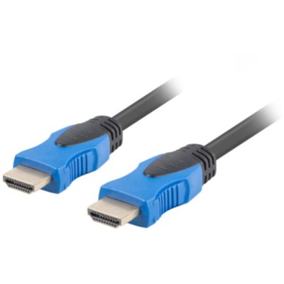 Lanberg lanberg Kabel HDMI M/M v2.0 4K pełna miedź 7,5m czarny (CA-HDMI-20CU-0075-BK)