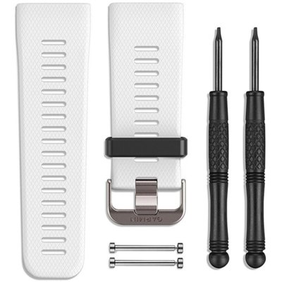 Garmin Pasek Regular do zegarka Vivoactive HR biały | (010-12497-01)
