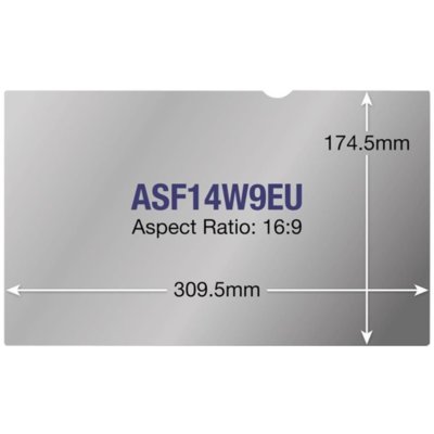 TARGUS TARGUS Filtr TARGUS ASF14W9EU Privacy Screen 14 16:9 ASF14W9EU ASF14W9EU