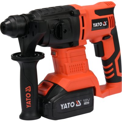 Yato MŁOTOWIERTARKA SDS PLUS 18V Z FUNKCJĄ PODKUWANIA 3,0AH W WALIZCE YT-82770 ZYSKAJ RABAT 30 ZŁ YT-82770