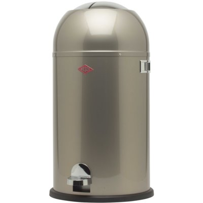 Wesco Kosz na śmieci Kickmaster 33L Szaro-brązowy