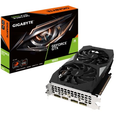 Gigabyte GeForce GTX 1660 OC 6GB GDDR5 (GV-N1660OC-6GD)