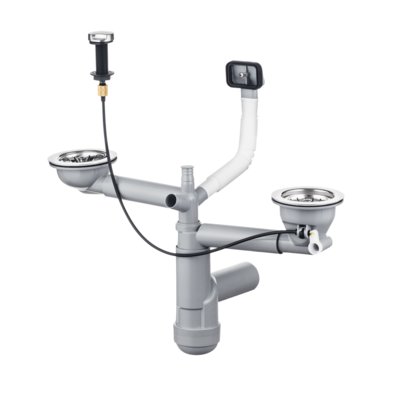 Deante Syfon Space Saver Lux do zlewozmywaków stalowych 1,5 i 2-komorowych ZXY 9914) _ ZNALAZŁEŚ TANIEJ$557 ZADZWOŃ 523-975-159
