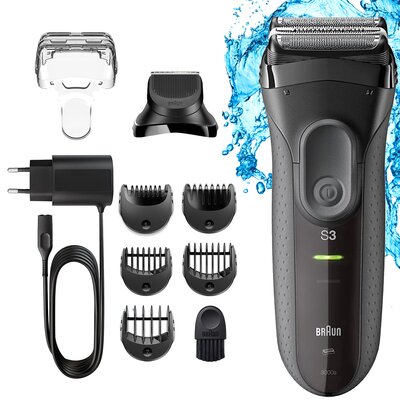 Braun Series 3 3000BT Czarny