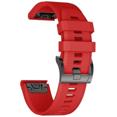 Tech-Protect PASEK SMOOTH FENIX 3/5X/3HR (26MM) RED BRANSOLETA CASE